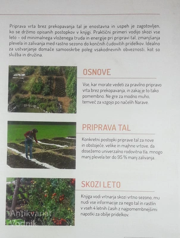 ŠTIHANJE? NE, HVALA; Z MANJ DELA DO IZJEMNO PRODUKTIVNEGA SONARAVNEGA VRTA, Robert Špiler