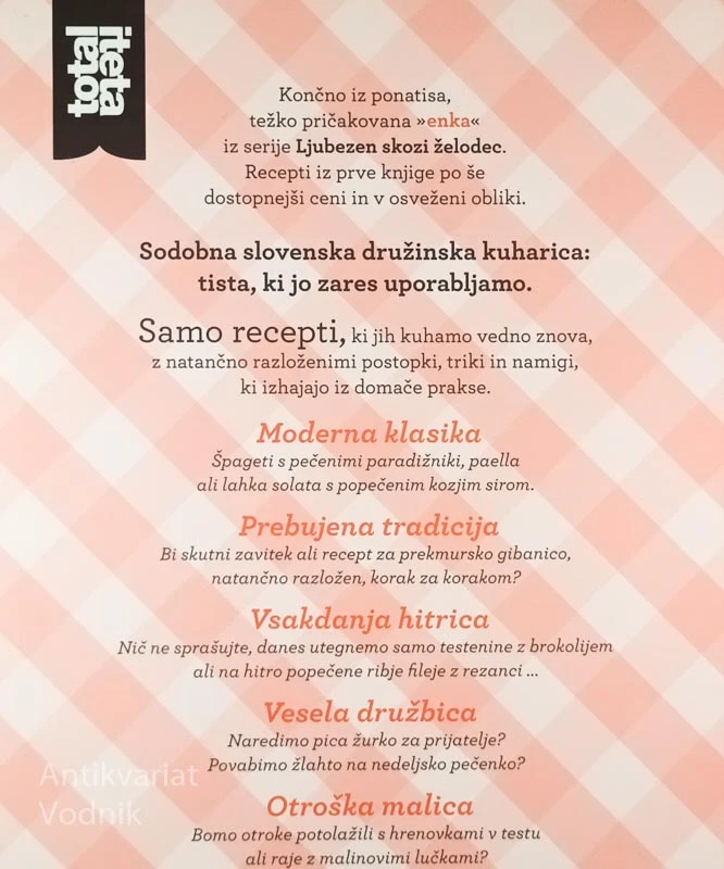 SAMO RECEPTI IZ KNJIGE LJUBEZEN SKOZI ŽELODEC 1, Luka in Valentina Novak