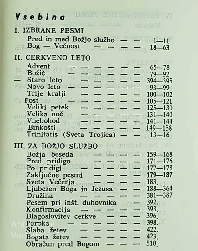 EVANGELIČANSKA PESMARICA