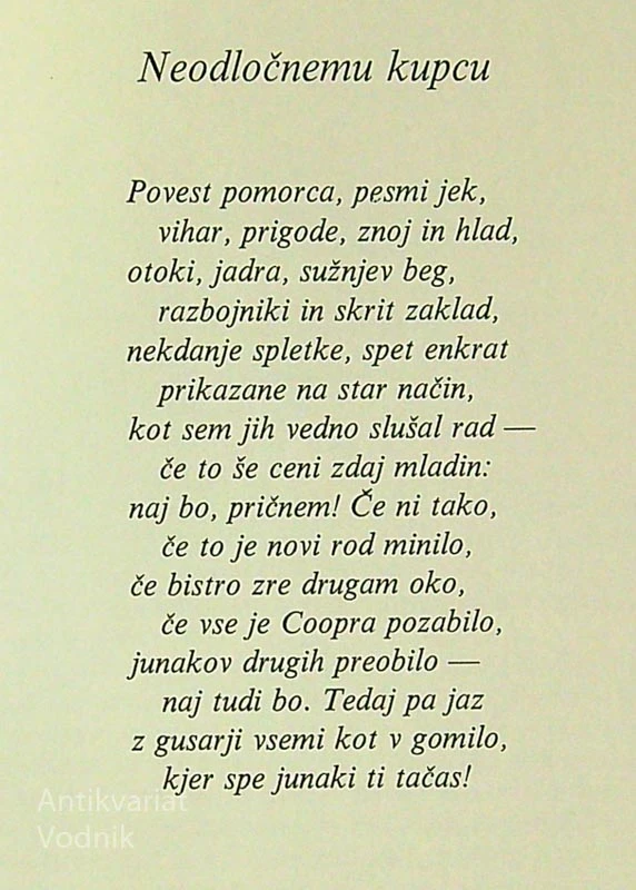 OTOK ZAKLADOV, Robert Louis Stevenson