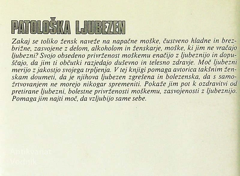 ŽENSKE, KI PREVEČ LJUBIJO, Robin Norwood