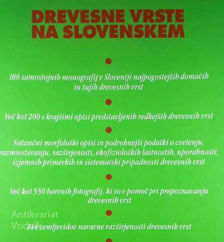 DREVESNE VRSTE NA SLOVENSKEM, Robert Brus