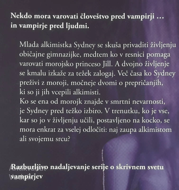 ZLATA LILIJA (2. knjiga), Richelle Mead