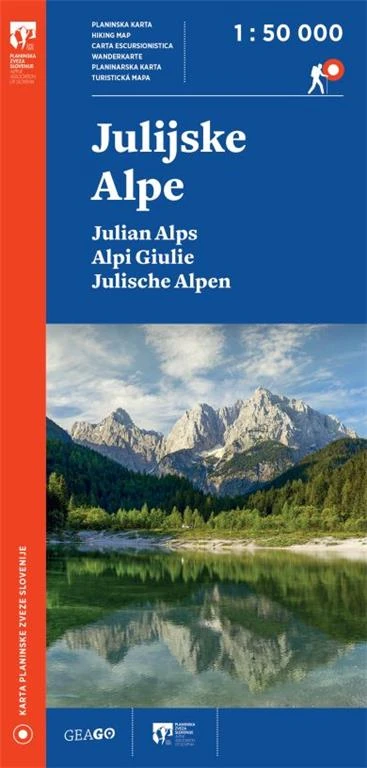 JULIJSKE ALPE 1:50 000, Planinska zveza Slovenije