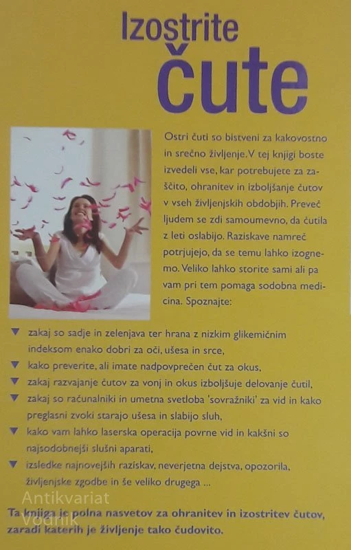 IZOSTRITE ČUTE Izboljšajte vid, sluh, vonj in okus (Readers Digest)