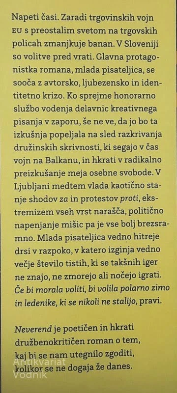 NEVEREND, Aleš Šteger