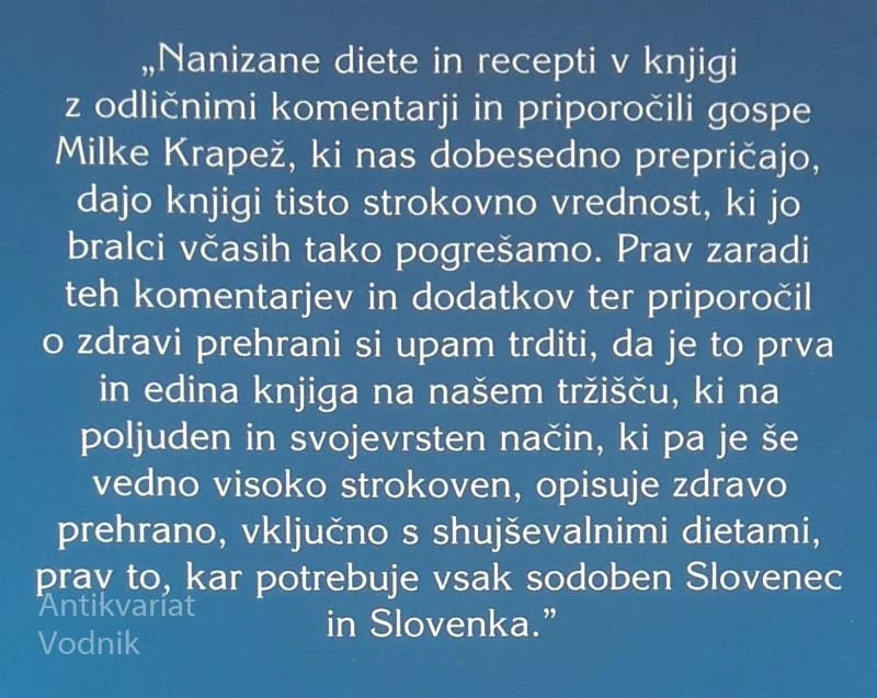 ODLOČITEV ŽIVLJENJA, POTOVANJE IZ DEŽELE KILOGRAMOV, Milka Krapež