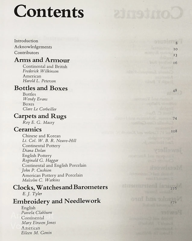 THE COLLECTOR’S ENCYCLOPEDIA OF ANTIQUES
