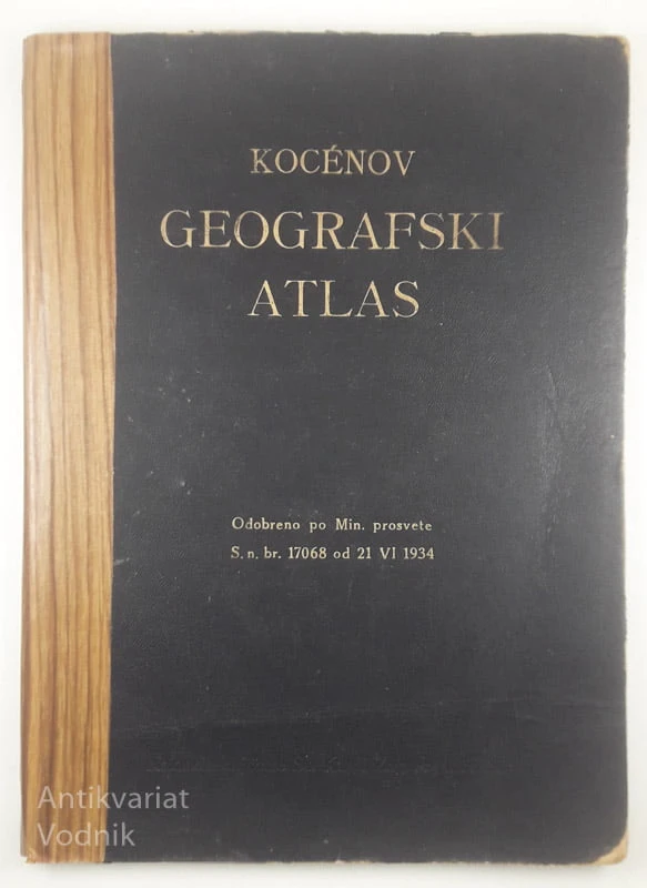 KOCENOV GEOGRAFSKI ATLAS