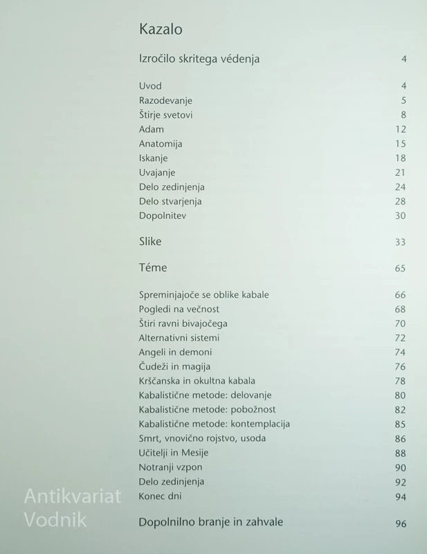 KABALA; IZROČILO SKRITEGA VEDENJA, Zev ben Šimon Halevi