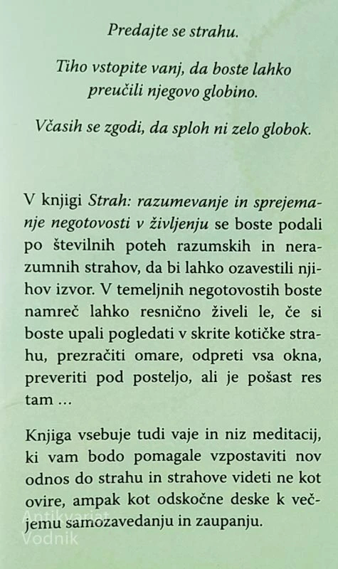 STRAH, Osho