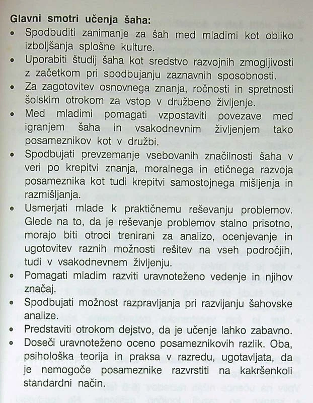 ŠAH ZA ZAČETNIKE