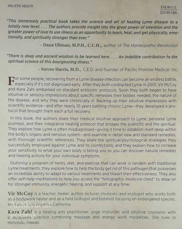LIBERATING YOURSELF FROM LYME, Vir McCoy in Kara Zahl