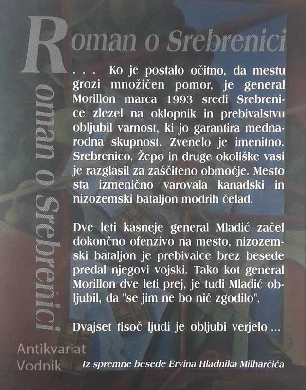 ROMAN O SREBRENICI, Isnam Taljić