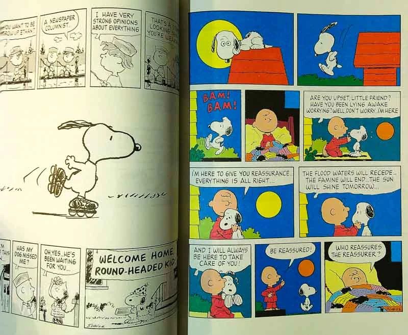 AROUND THE WORLD IN 45 YEARS, Charles M. Schulz