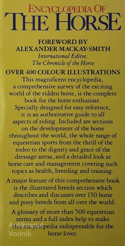ENCYCLOPEDIA OF THE HORSE