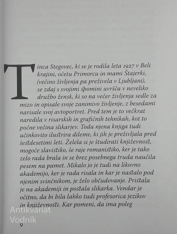BILO JE TAKOLE: ROMAN ZA LEPOTO, Tinca Stegovec