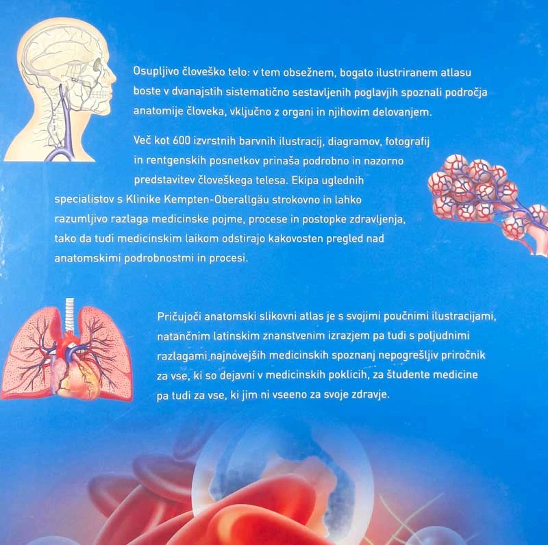 VELIK ATLAS ANATOMIJE, M. Schuler & W. Waldmann