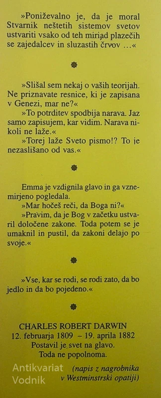 DARWIN, Irving Stone