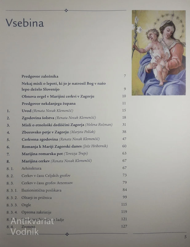 ZAGORJE NA KOZJANSKEM IN MARIJINA ROMARSKA CERKEV, več avtorjev