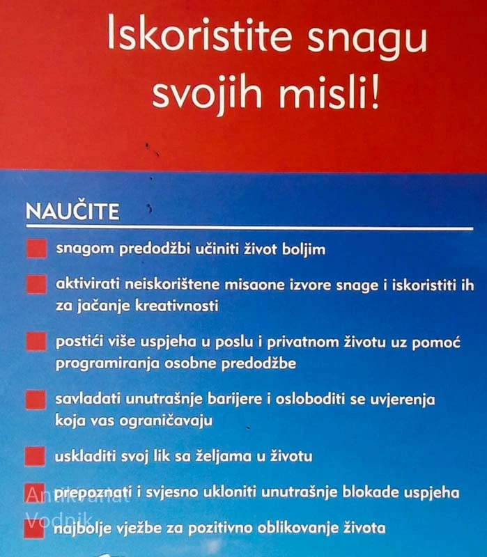 MOĆ POZITIVNIH MISLI, Cora Besser – Siegmund (v hrvaščini)