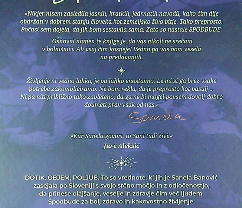 SPODBUDE, Sanela Banović