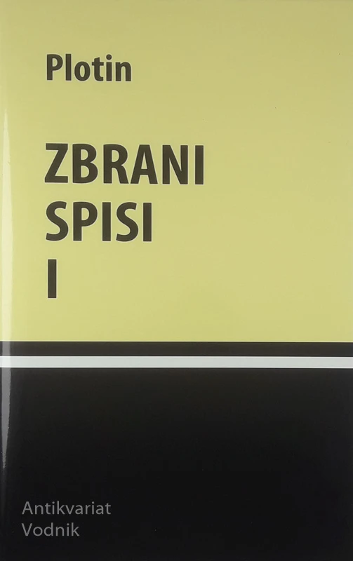 IZBRANI ZAPISI I, Plotin