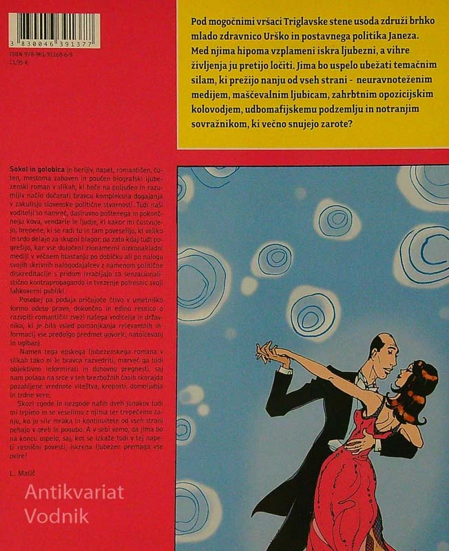 SOKOL IN GOLOBICA; EPSKA ROMANCA, Lovro Marič in Toto