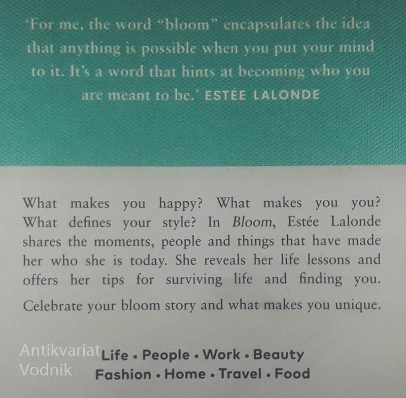 BLOOM; NAVIGATING LIFE AND STYLE, Estee Lalonde