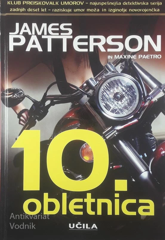 10. OBLETNICA, James Patterson