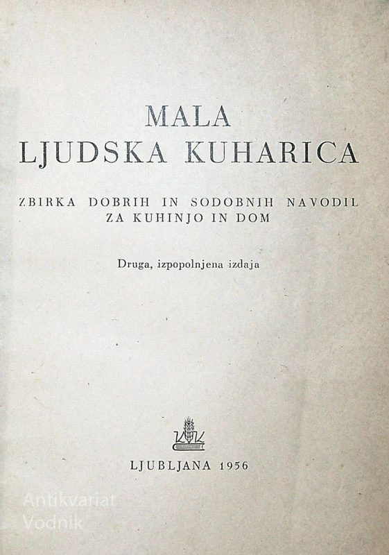 MALA LJUDSKA KUHARICA, Božo Račič