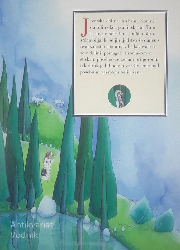 ZLATOROG; LJUDSKA PRIPOVEDKA (ilustrirala Mojca Cerjak)
