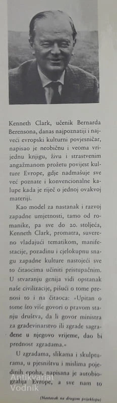 CIVILIZACIJA, Keneth Clark (izdaja v hrvaškem jeziku)