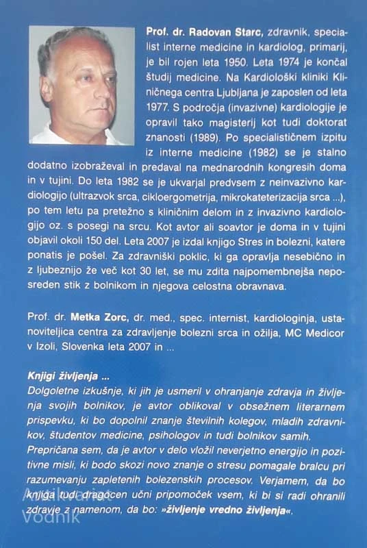BOLEZNI ZARADI STRESA II., prof. dr. Radovan Starc