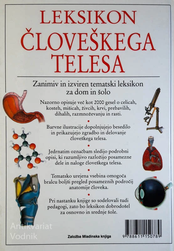 LEKSIKON ČLOVEŠKEGA TELESA, David Burnie