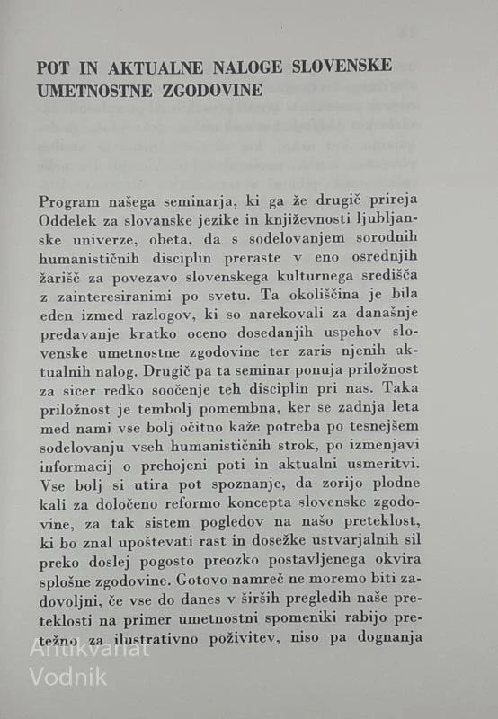 POGLEDI NA SLOVENSKO UMETNOST, Nace Šumi