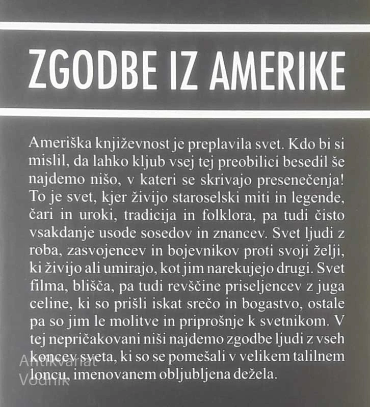 ZGODBE IZ AMERIKE