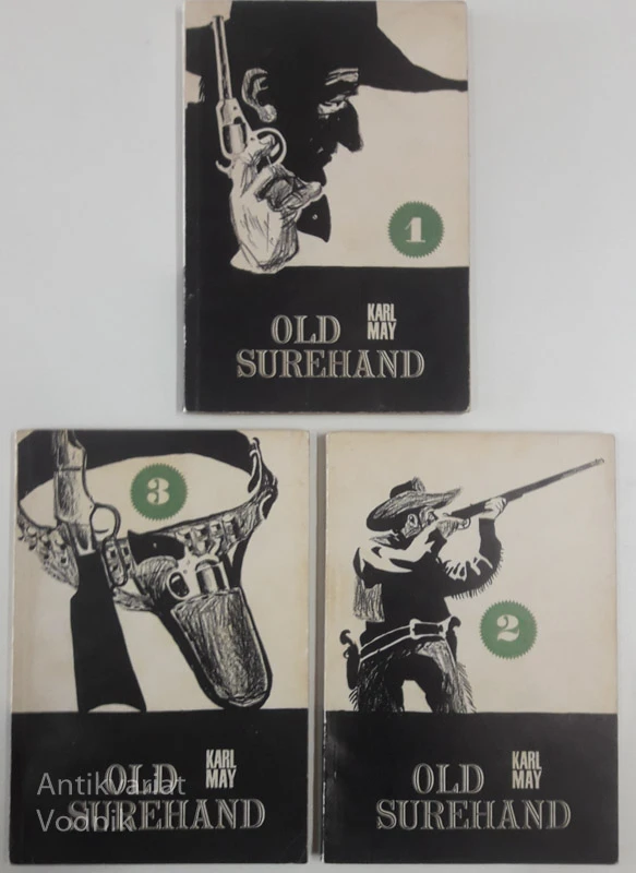 OLD SUREHAND, Karl May (zbirka 3 knjig)