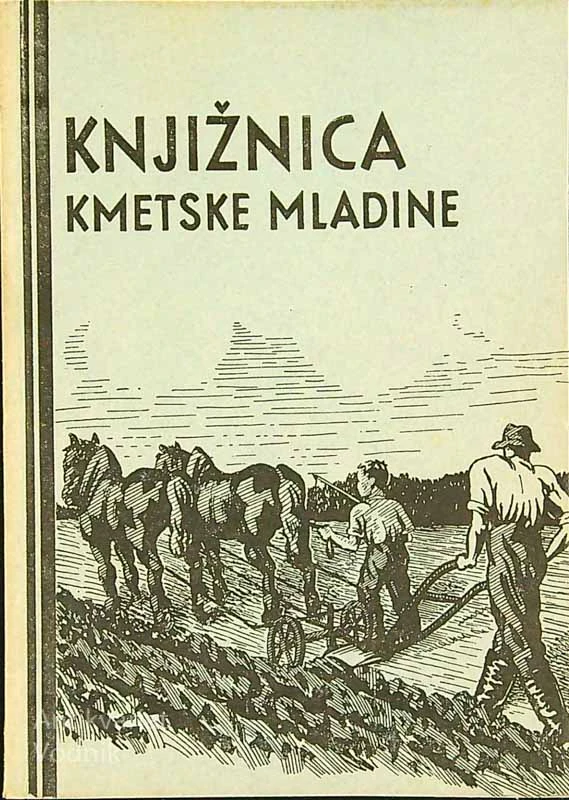 KNJIŽNICA KMEČKE MLADINE; REJA GOVEJE ŽIVINE