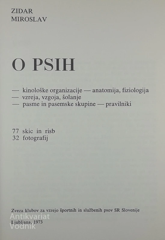 O PSIH, Miroslav Zidar