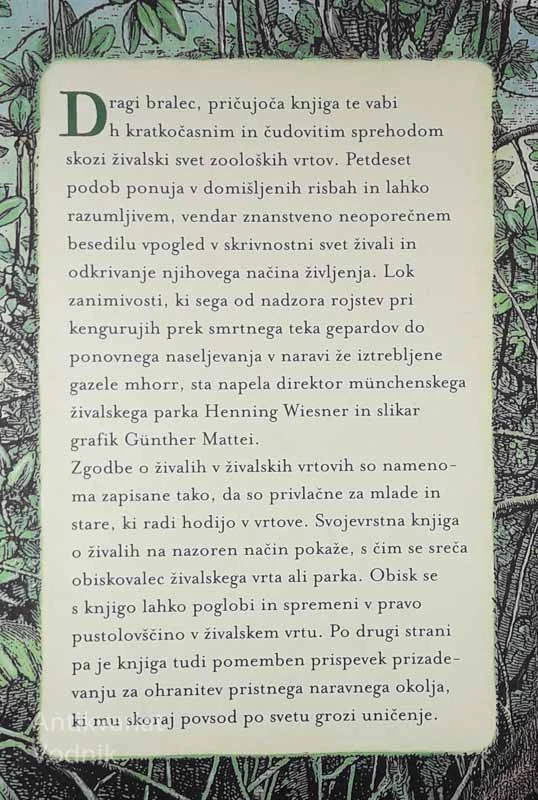 V ŽIVALSKEM VRTU, H. Wiesner & G. Mattei