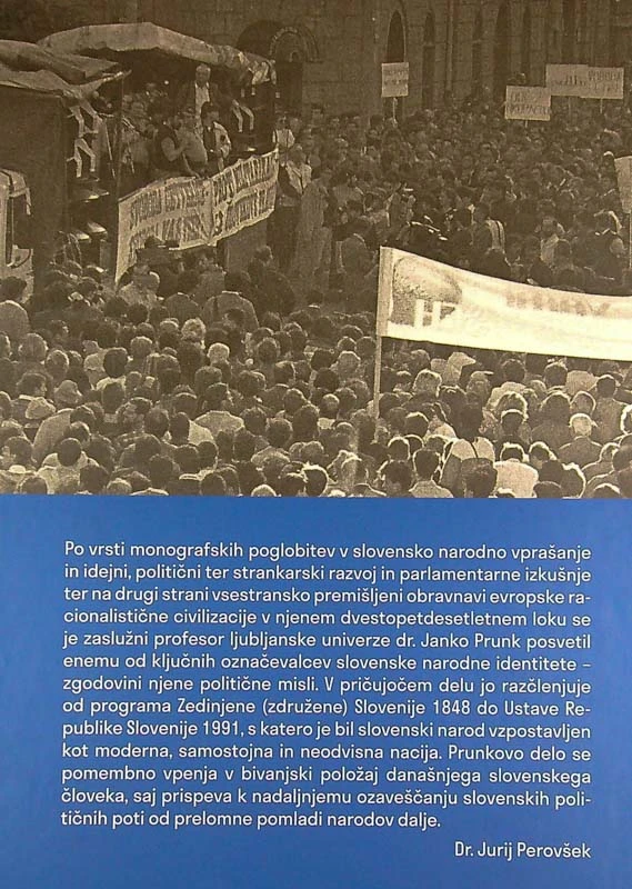 ZGODOVINA SLOVENSKE POLITIČNE MISLI, Janko Prunk