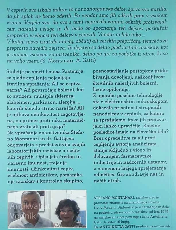 CEPIVA DA ALI NE?, Stefano Montanari in Antonietta Gatti