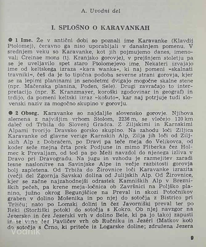 KARAVANKE 3. IZDAJA, Stanko Klinar