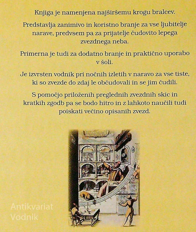 ZVEZDE, ZVEZDE; POGLED K NAJLEPŠIM ZVEZDAM NA NEBU, Marjan Prosen