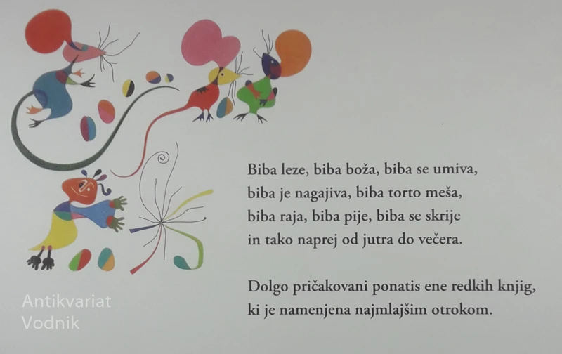 BIBA BUBA BAJA, Mira Voglar