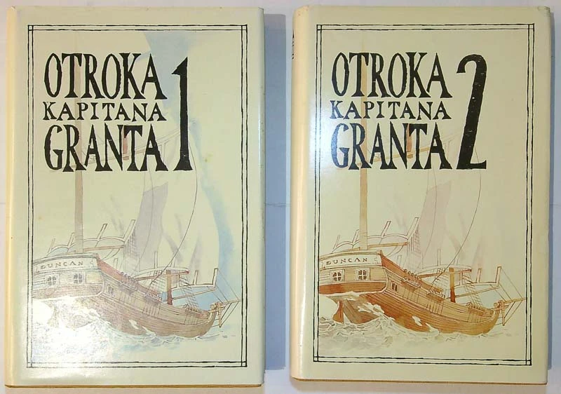OTROKA KAPTANA GRANTA, Jules Verne (1. in 2. del)