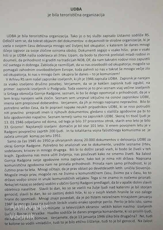 ČRNE BUKVE GORNJE RADGONE 1945-1950, Roman Leljak