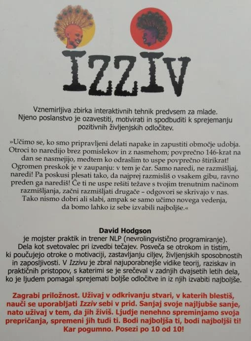 IZZIV, PRAKTIČNI PRIROČNIK ZA MLADOSTNIKE, David Hodgson