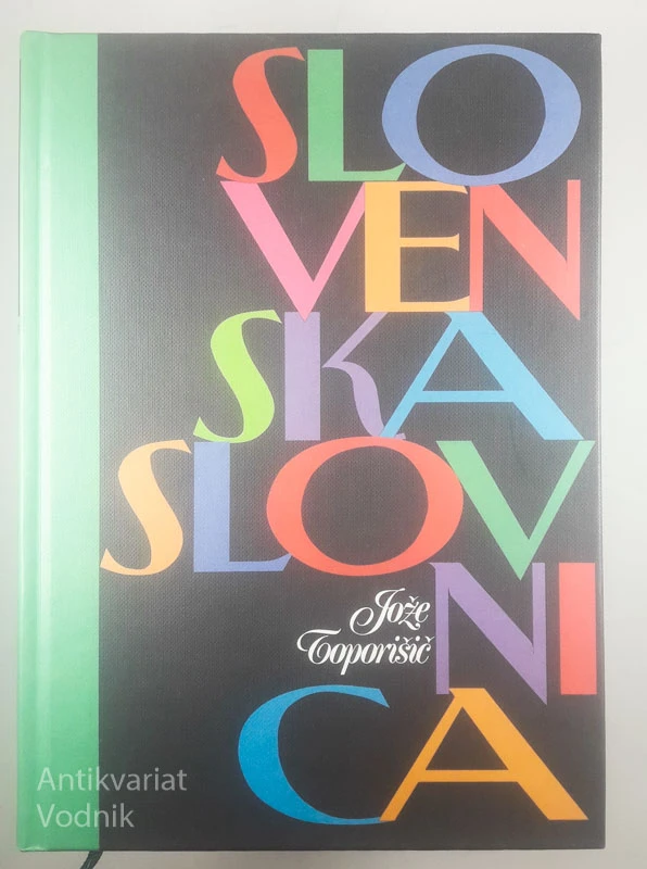SLOVENSKA SLOVNICA, Jože Toporišič